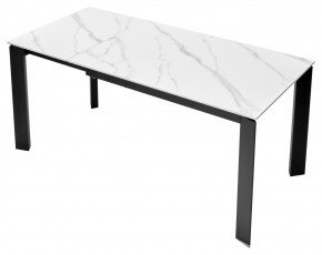 Стол CORNER 120 MATT WHITE MARBLE SOLID CERAMIC / BLACK, ®DISAUR в Южноуральске - yuzhnouralsk.ok-mebel.com | фото 7