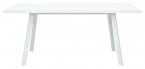 Стол ФИН 120 Белый, стекло/ Белый каркас М-City в Южноуральске - yuzhnouralsk.ok-mebel.com | фото 2