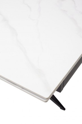 Стол FORIO 160 MATT WHITE MARBLE SOLID CERAMIC / BLACK, ®DISAUR в Южноуральске - yuzhnouralsk.ok-mebel.com | фото 9