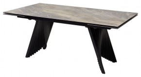 Стол IVAR 180 MARBLES KL-80 Серый мрамор, итальянская керамика, ®DISAUR в Южноуральске - yuzhnouralsk.ok-mebel.com | фото 2