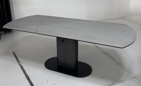 Стол KAI 140 TL-58 поворотная система раскладки, испанская керамика / Темно-серый / Черный, ®DISAUR в Южноуральске - yuzhnouralsk.ok-mebel.com | фото 4