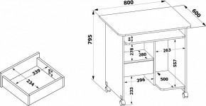 Стол компьютерный КСТ-10.1 в Южноуральске - yuzhnouralsk.ok-mebel.com | фото 4