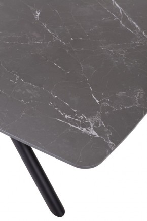 Стол RIVOLI 140 MATT BLACK MARBLE SOLID CERAMIC / BLACK, ®DISAUR в Южноуральске - yuzhnouralsk.ok-mebel.com | фото 10