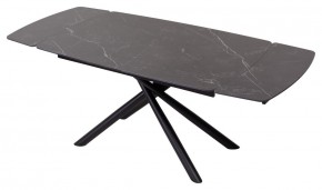 Стол RIVOLI 140 MATT BLACK MARBLE SOLID CERAMIC / BLACK, ®DISAUR в Южноуральске - yuzhnouralsk.ok-mebel.com | фото 3