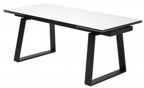 Стол VASTO 180 MARBLES KL-99 Белый мрамор матовый, итальянская керамика/ черный каркас, ®DISAUR в Южноуральске - yuzhnouralsk.ok-mebel.com | фото 4