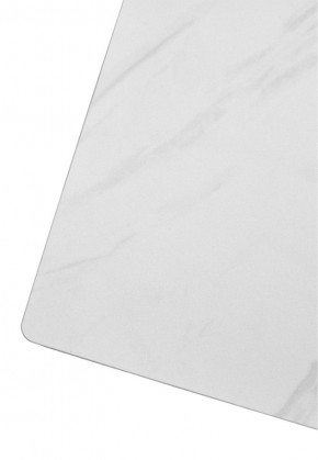 Стол VASTO 180 MARBLES KL-99 Белый мрамор матовый, итальянская керамика/ черный каркас, ®DISAUR в Южноуральске - yuzhnouralsk.ok-mebel.com | фото 7