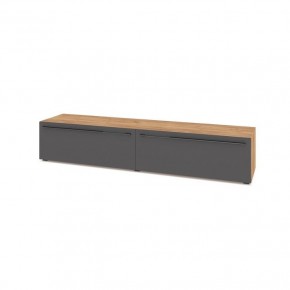 СТОУН С72 Тумба ТВ (золотой дуб/графит) в Южноуральске - yuzhnouralsk.ok-mebel.com | фото