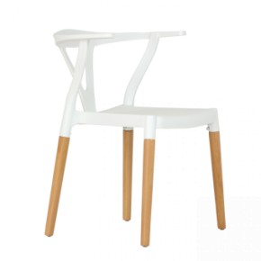 Стул Barneo N-218 Wishbone интерьерный кухонный белый в Южноуральске - yuzhnouralsk.ok-mebel.com | фото