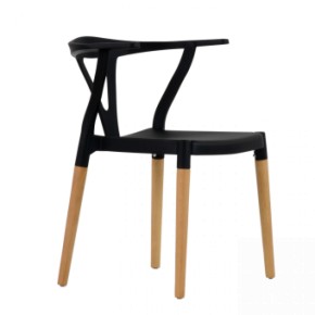 Стул Barneo N-218 Wishbone интерьерный кухонный черный в Южноуральске - yuzhnouralsk.ok-mebel.com | фото