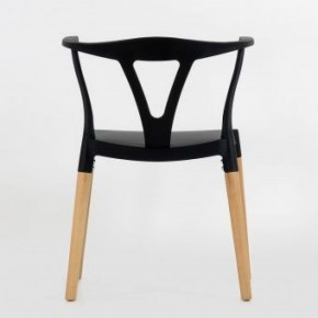 Стул Barneo N-218 Wishbone интерьерный кухонный черный в Южноуральске - yuzhnouralsk.ok-mebel.com | фото 2