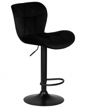 Стул барный DOBRIN BARNY BLACK, черный велюр (MJ9-101) в Южноуральске - yuzhnouralsk.ok-mebel.com | фото 2