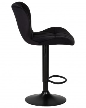 Стул барный DOBRIN BARNY BLACK, черный велюр (MJ9-101) в Южноуральске - yuzhnouralsk.ok-mebel.com | фото 3