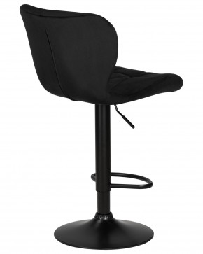 Стул барный DOBRIN BARNY BLACK, черный велюр (MJ9-101) в Южноуральске - yuzhnouralsk.ok-mebel.com | фото 4