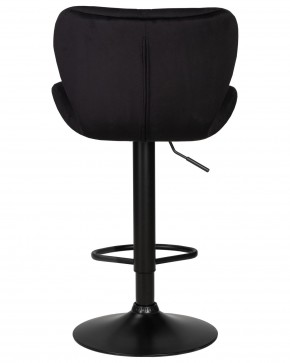Стул барный DOBRIN BARNY BLACK, черный велюр (MJ9-101) в Южноуральске - yuzhnouralsk.ok-mebel.com | фото 5
