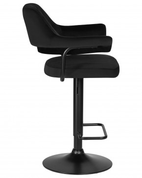 Стул барный DOBRIN CHARLY BLACK, черный велюр (MJ9-101) в Южноуральске - yuzhnouralsk.ok-mebel.com | фото 3