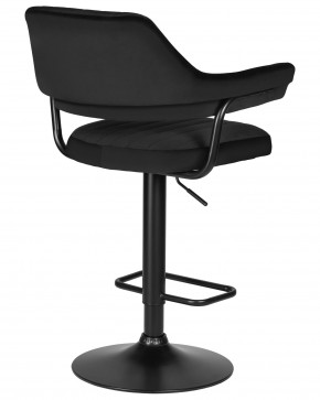 Стул барный DOBRIN CHARLY BLACK, черный велюр (MJ9-101) в Южноуральске - yuzhnouralsk.ok-mebel.com | фото 4