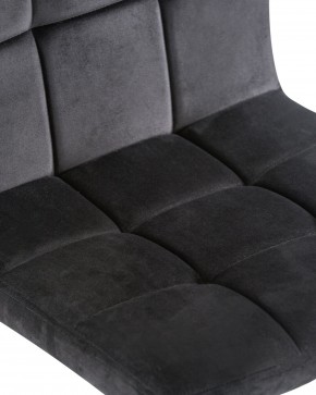 Стул барный DOBRIN DOMINIC, черный велюр (MJ9-101) в Южноуральске - yuzhnouralsk.ok-mebel.com | фото 7