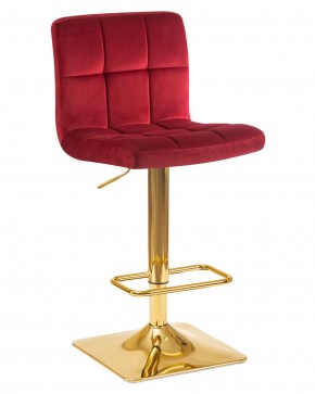 Стул барный DOBRIN GOLDIE, бордовый велюр (MJ9-43) в Южноуральске - yuzhnouralsk.ok-mebel.com | фото