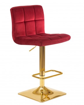 Стул барный DOBRIN GOLDIE, бордовый велюр (MJ9-43) в Южноуральске - yuzhnouralsk.ok-mebel.com | фото 2