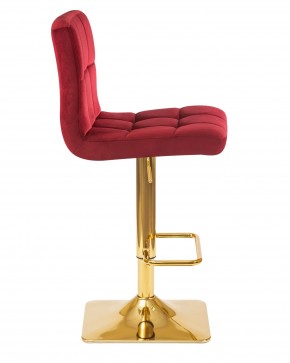 Стул барный DOBRIN GOLDIE, бордовый велюр (MJ9-43) в Южноуральске - yuzhnouralsk.ok-mebel.com | фото 3