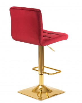 Стул барный DOBRIN GOLDIE, бордовый велюр (MJ9-43) в Южноуральске - yuzhnouralsk.ok-mebel.com | фото 4