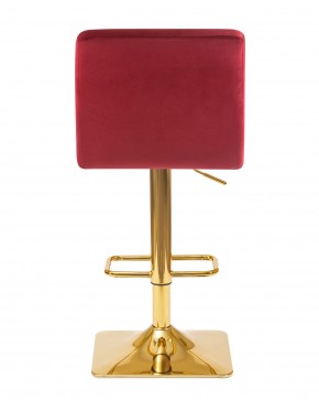 Стул барный DOBRIN GOLDIE, бордовый велюр (MJ9-43) в Южноуральске - yuzhnouralsk.ok-mebel.com | фото 5