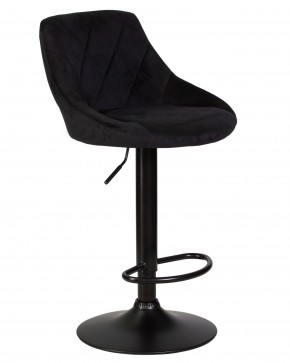 Стул барный DOBRIN LOGAN BLACK, черный велюр (MJ9-101) в Южноуральске - yuzhnouralsk.ok-mebel.com | фото 2