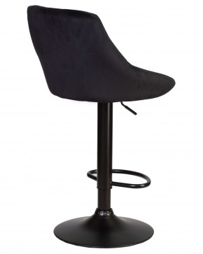 Стул барный DOBRIN LOGAN BLACK, черный велюр (MJ9-101) в Южноуральске - yuzhnouralsk.ok-mebel.com | фото 4
