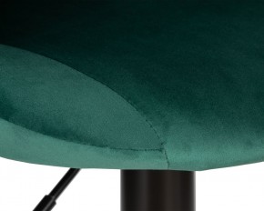 Стул барный DOBRIN LOGAN BLACK, зеленый велюр (MJ9-88) в Южноуральске - yuzhnouralsk.ok-mebel.com | фото 7