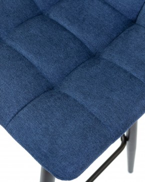 Стул барный DOBRIN NICOLE, черные матовые ножки, синяя ткань (UF860-14B) в Южноуральске - yuzhnouralsk.ok-mebel.com | фото 8