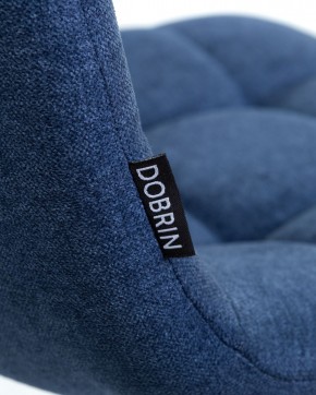 Стул барный DOBRIN NICOLE, черные матовые ножки, синяя ткань (UF860-14B) в Южноуральске - yuzhnouralsk.ok-mebel.com | фото 9