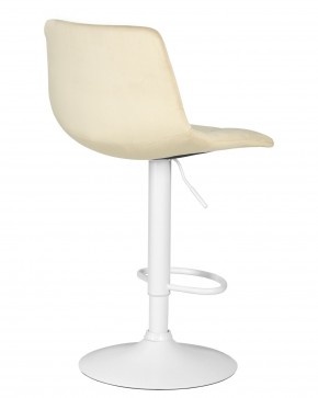 Стул барный DOBRIN TAILOR WHITE, бежевый велюр (MJ9-10) в Южноуральске - yuzhnouralsk.ok-mebel.com | фото 4