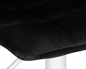 Стул барный DOBRIN TAILOR WHITE, черный велюр (MJ9-101) в Южноуральске - yuzhnouralsk.ok-mebel.com | фото 7