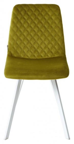 Стул DAIQUIRI BLUVEL-75 OLIVA / белый каркас, велюр М-City в Южноуральске - yuzhnouralsk.ok-mebel.com | фото 5