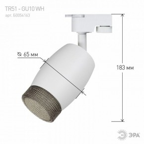 Светильник на штанге Эра  TR51 - GU10 WH в Южноуральске - yuzhnouralsk.ok-mebel.com | фото 4