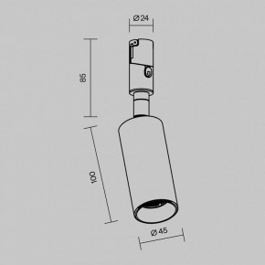 Светильник на штанге Maytoni Focus Led TR201-1-10W3K-M-B в Южноуральске - yuzhnouralsk.ok-mebel.com | фото 7