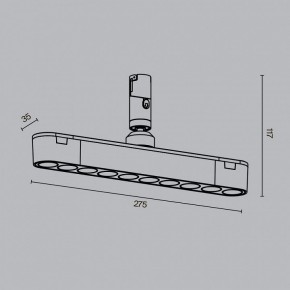 Светильник на штанге Maytoni Points Rot TR203-1-10W3K-S-B в Южноуральске - yuzhnouralsk.ok-mebel.com | фото 8