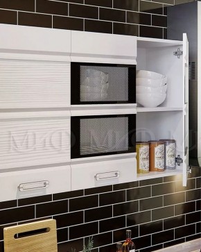 ТЕХНО-2 Кухонный гарнитур 2,0 в Южноуральске - yuzhnouralsk.ok-mebel.com | фото 4