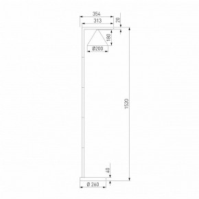 Торшер Elektrostandard Bevel a068473 в Южноуральске - yuzhnouralsk.ok-mebel.com | фото 2