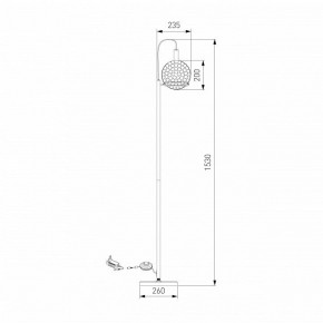 Торшер Eurosvet Gemini 80492/1 черный в Южноуральске - yuzhnouralsk.ok-mebel.com | фото 4