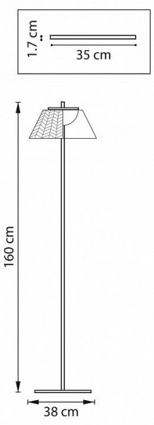 Торшер Lightstar Napoli 794710 в Южноуральске - yuzhnouralsk.ok-mebel.com | фото 6