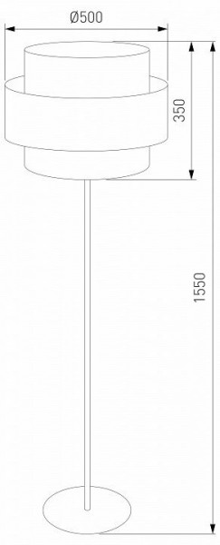 Торшер TK Lighting Calisto 5405 Calisto в Южноуральске - yuzhnouralsk.ok-mebel.com | фото 2