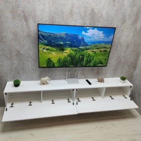 Тумба подвесная под ТВ LINES MTV4-MA 1150 Белый глянец (Белый-M 10.1.1) в Южноуральске - yuzhnouralsk.ok-mebel.com | фото 12