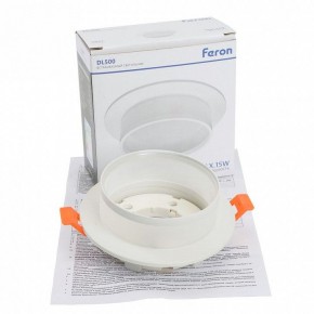Встраиваемый светильник Feron DL500 51085 в Южноуральске - yuzhnouralsk.ok-mebel.com | фото 8
