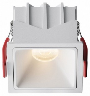 Встраиваемый светильник Maytoni Alfa LED DL043-01-10W3K-SQ-W-1 в Южноуральске - yuzhnouralsk.ok-mebel.com | фото