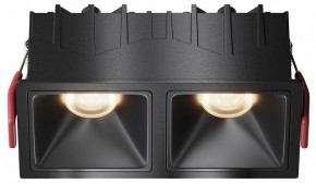 Встраиваемый светильник Maytoni Alfa LED DL043-02-10W3K-SQ-B-1 в Южноуральске - yuzhnouralsk.ok-mebel.com | фото