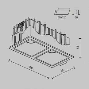 Встраиваемый светильник Maytoni Alfa LED DL043-02-10W4K-SQ-B-1 в Южноуральске - yuzhnouralsk.ok-mebel.com | фото 11