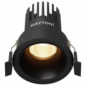 Встраиваемый светильник Maytoni Dip DL115-10W-2.7K-B в Южноуральске - yuzhnouralsk.ok-mebel.com | фото