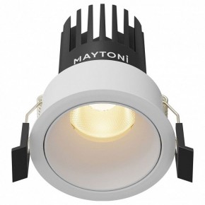 Встраиваемый светильник Maytoni Dip DL115-10W-2.7K-W в Южноуральске - yuzhnouralsk.ok-mebel.com | фото 2