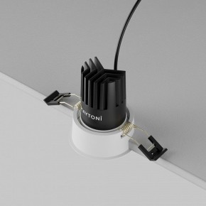 Встраиваемый светильник Maytoni Dip DL115-10W-2.7K-W в Южноуральске - yuzhnouralsk.ok-mebel.com | фото 6